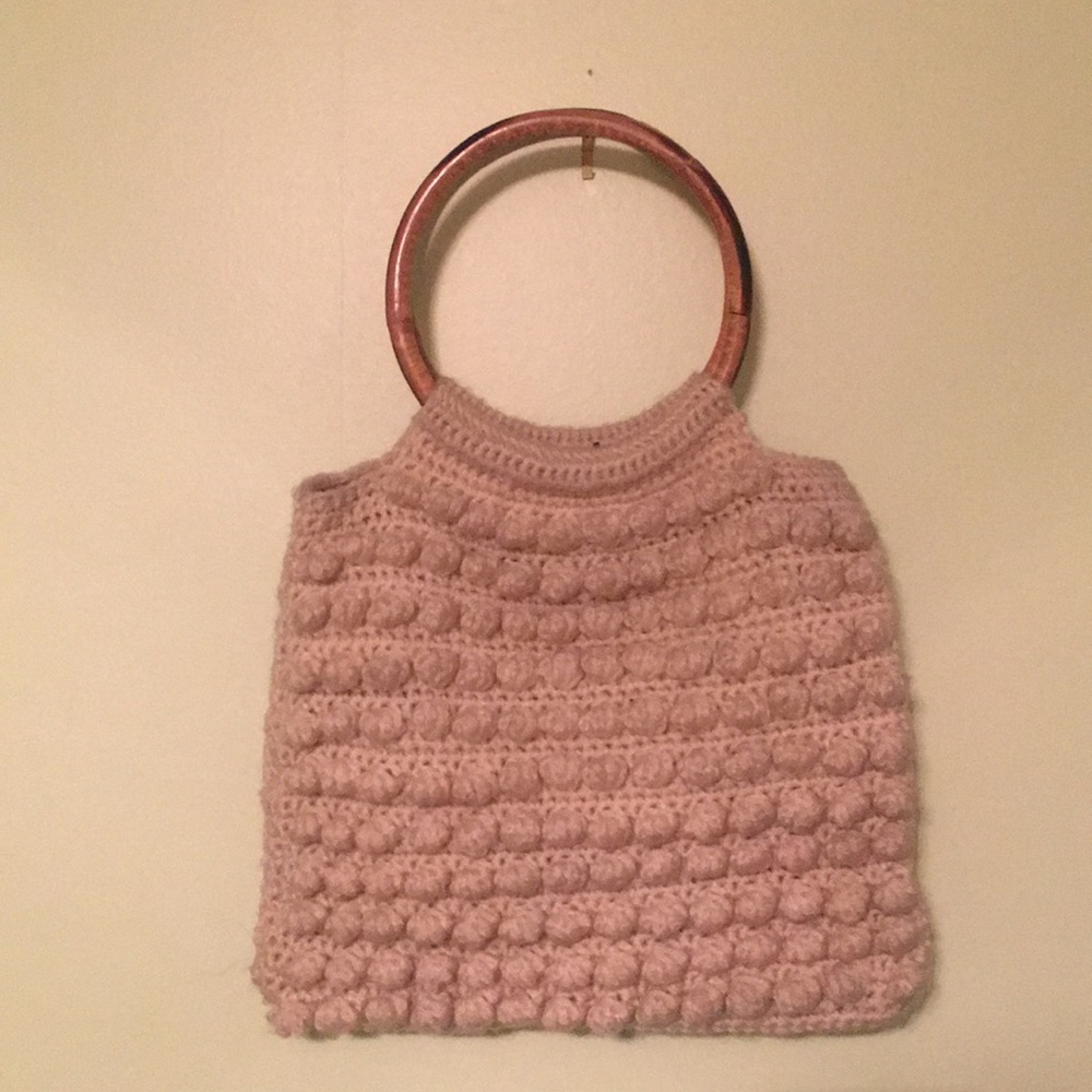 Vintage Knit Handbag